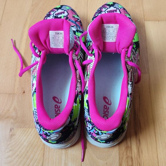 ASICS Size US 10, T6K8N FuzeGEL Women's Multicolor Running Athletic Shoe - Picture 6 of 8